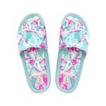 BLUE LEOPARD WOMEN SUMMER SLIDE